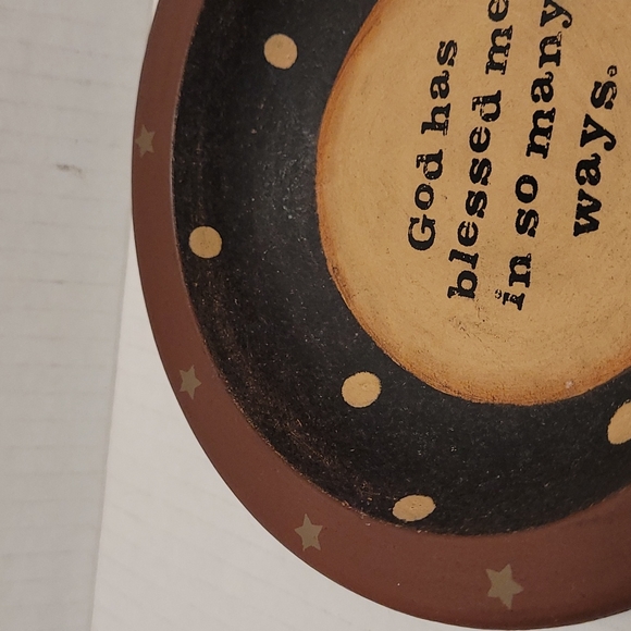 Adorable Primitive Wood Bowl - Picture 3 of 16